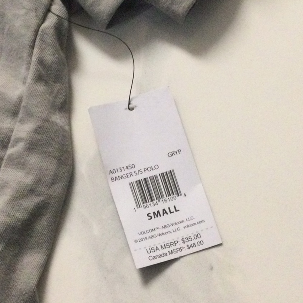 Volcom grey polo - Picture 6 of 7